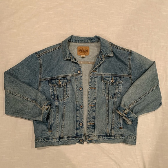VINTAGE GAP BLUE JEANS DENIM JACKET - Picture 2 of 7